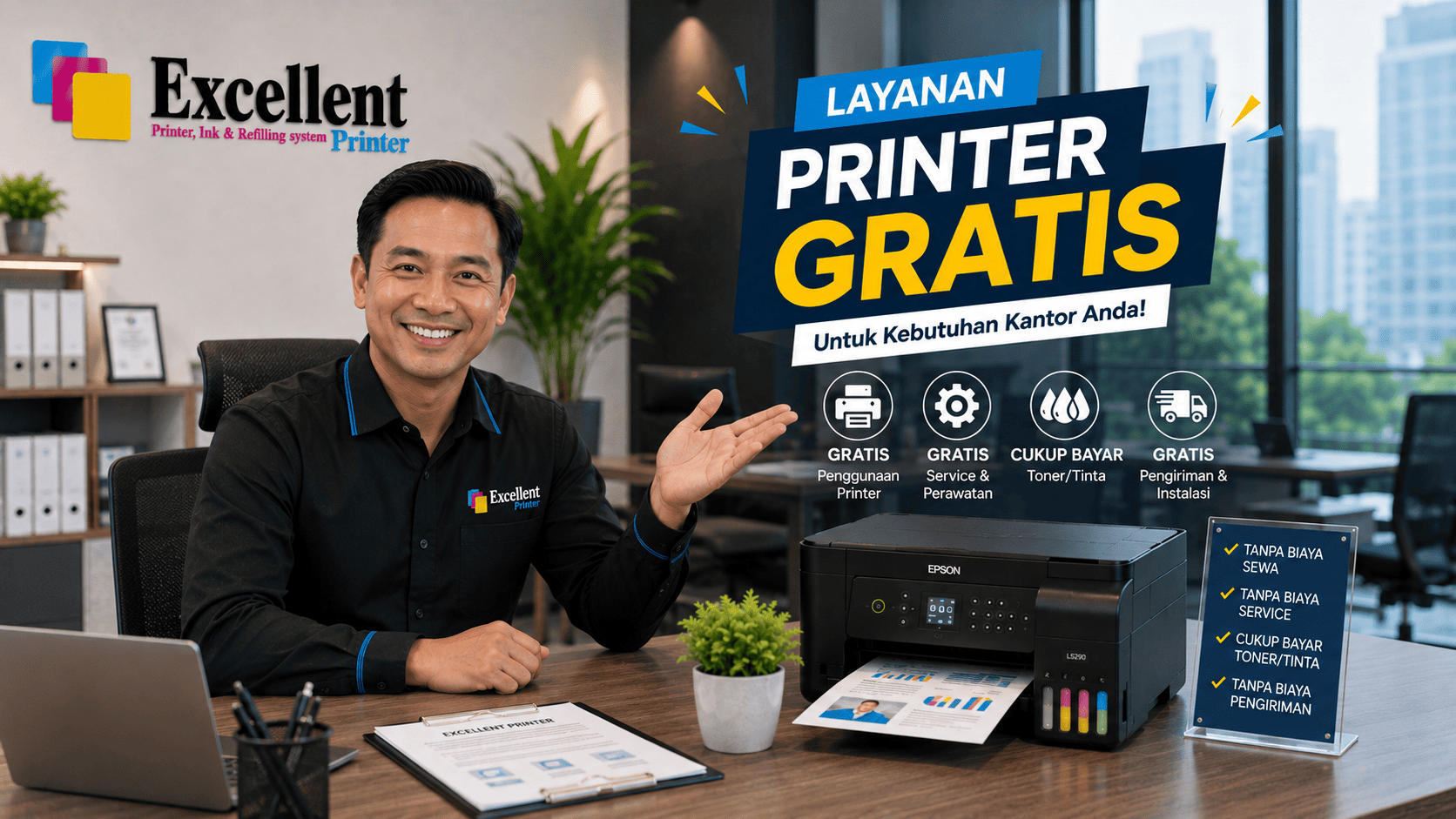 Pinjam Printer Gratis